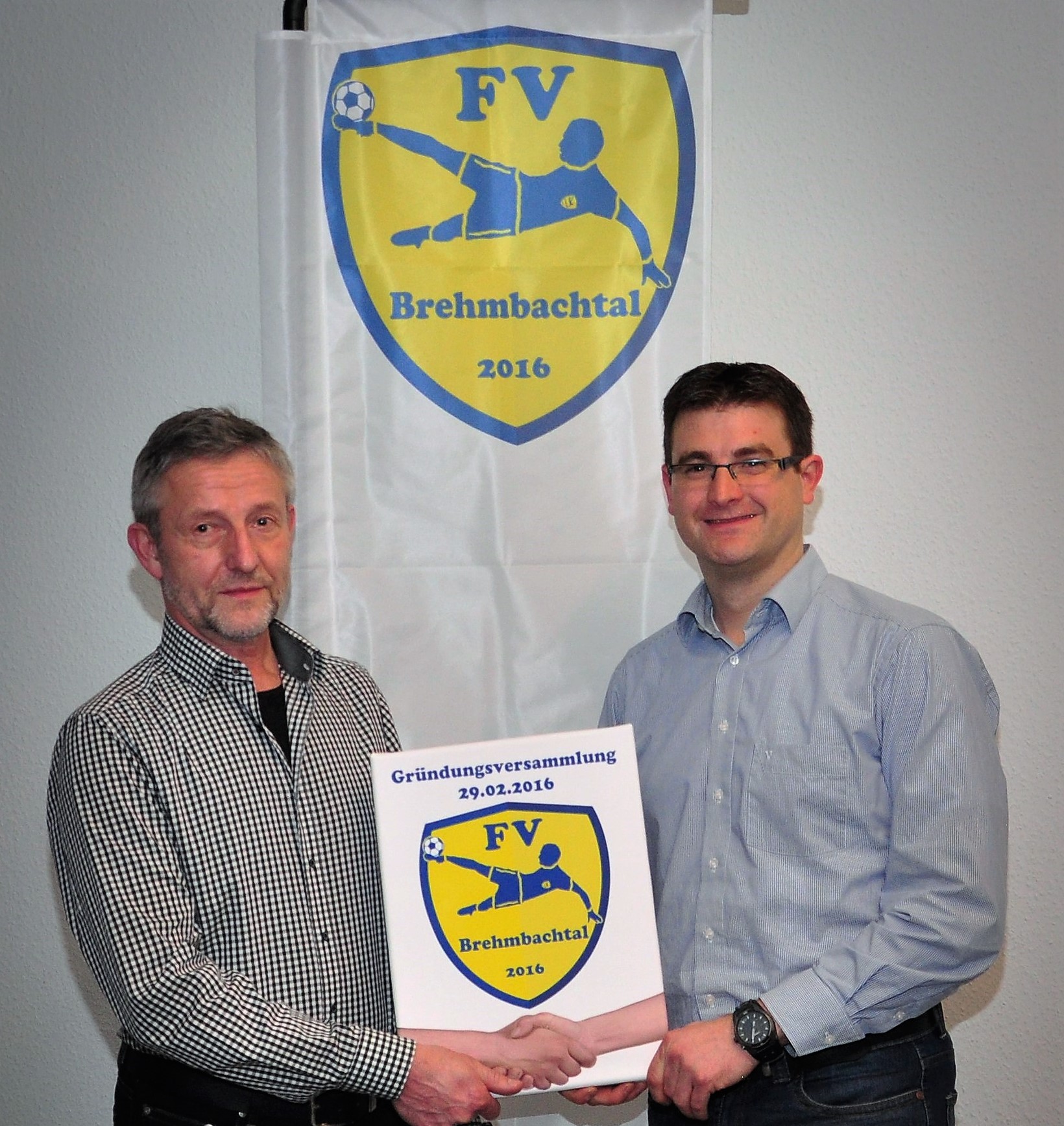 Gründungsversammlung des FV Brehmbachtal